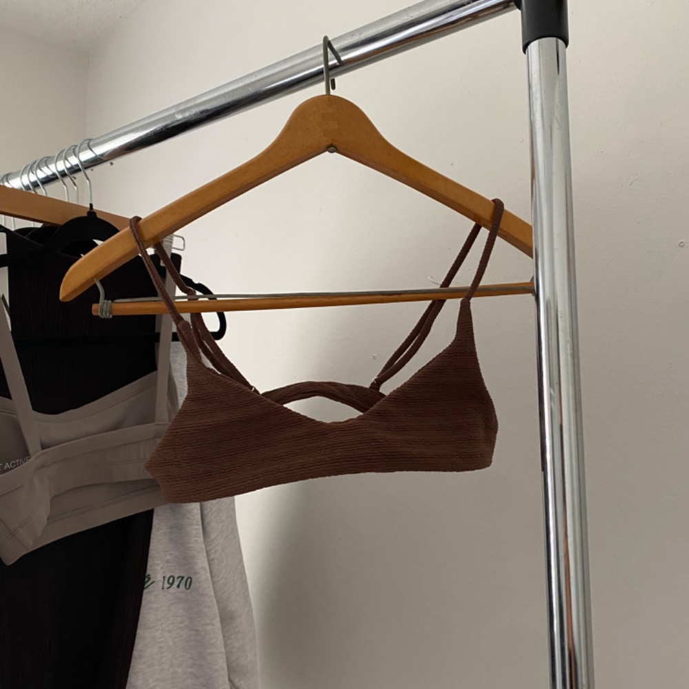 3/$15 MELLO The Label Bikini Top (CHOCOLATE)